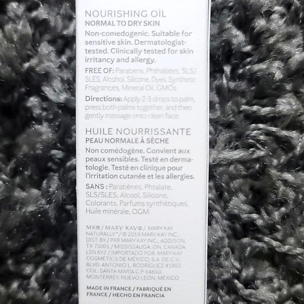 💙NIB Mary Kay Naturally Nourishing Oil🤍 - Picture 3 of 5